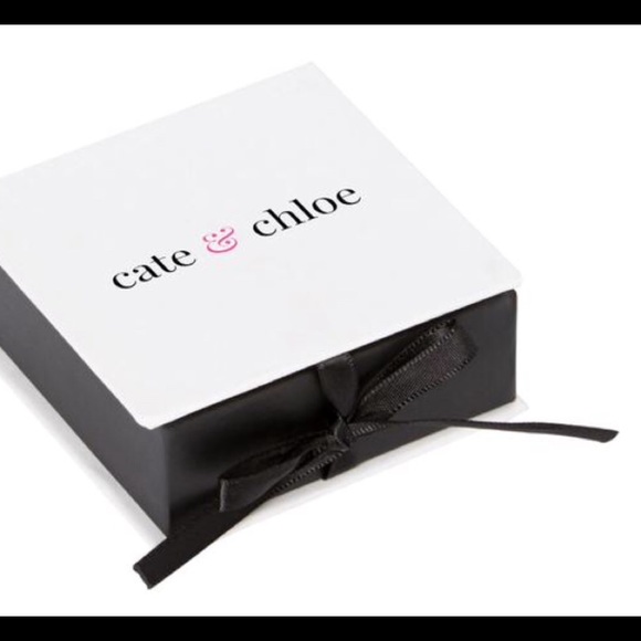 💝WHITE GOLD DOUBLE HEART PENDANT NECKLACE. - Picture 3 of 4